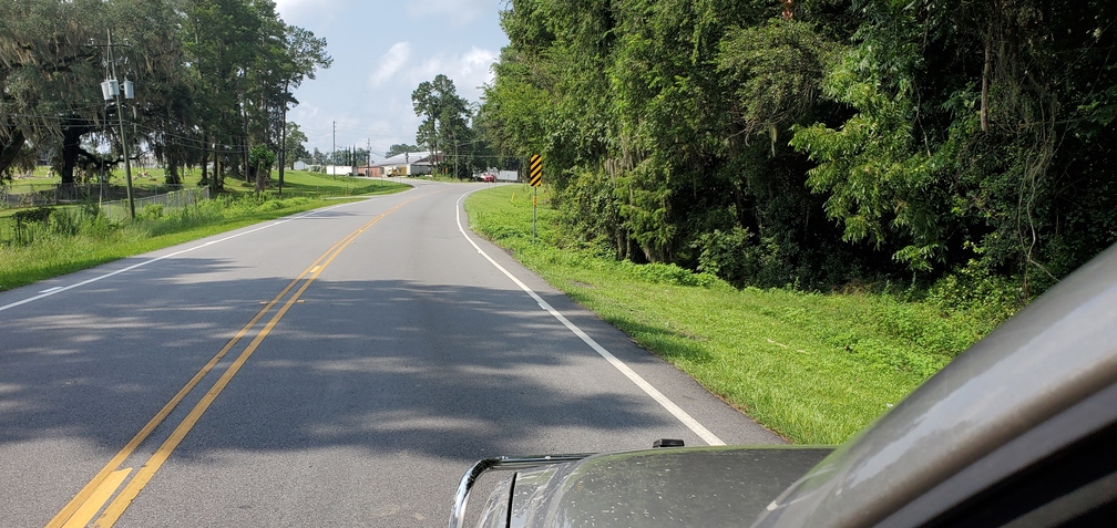 N. Brantley St. road marker, Mill Creek 00318185, 10:53:35, 31.0470100, -83.0701720