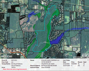 [Map: Uvalde Land Company, LLC:]