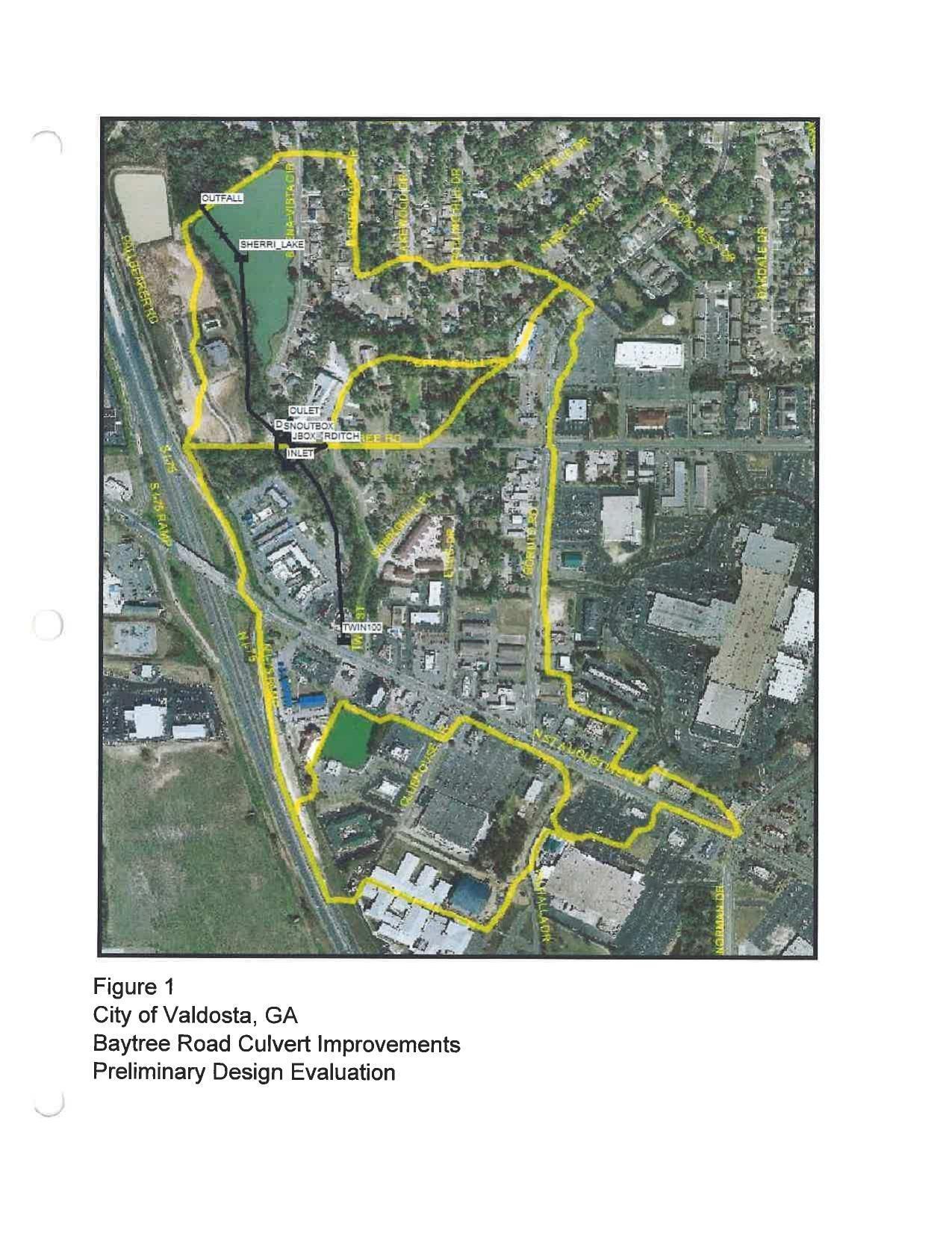 Figure 1 Baytree Road Culvert Improvements Preliminary Design Evaluation