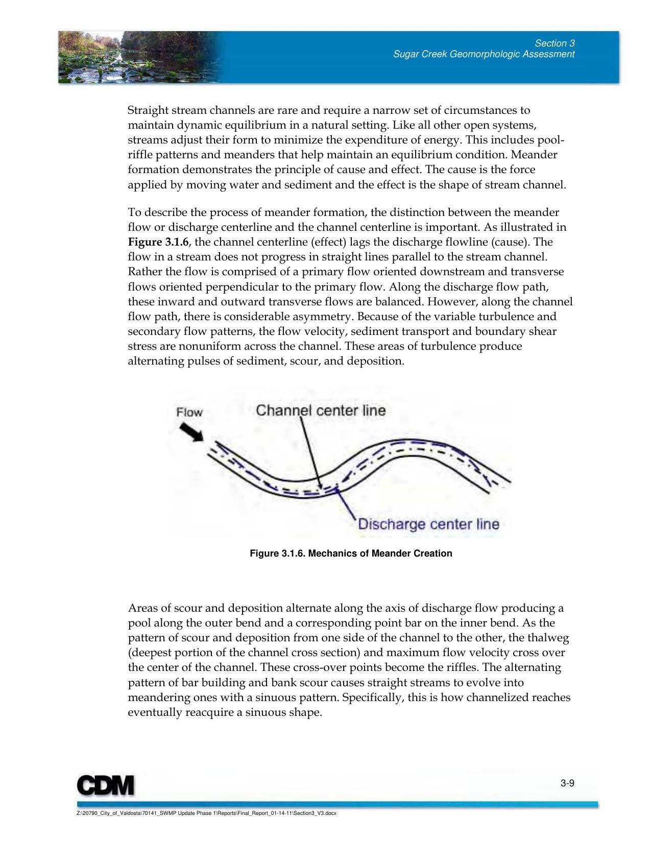 Figure 3.1.6. Mechanics of Meander Creation