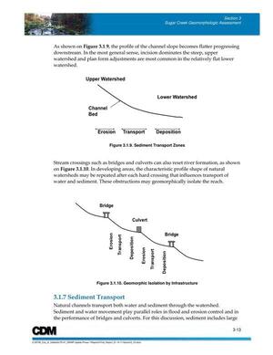 [Figure 3.1.9. Sediment Transport Zones]