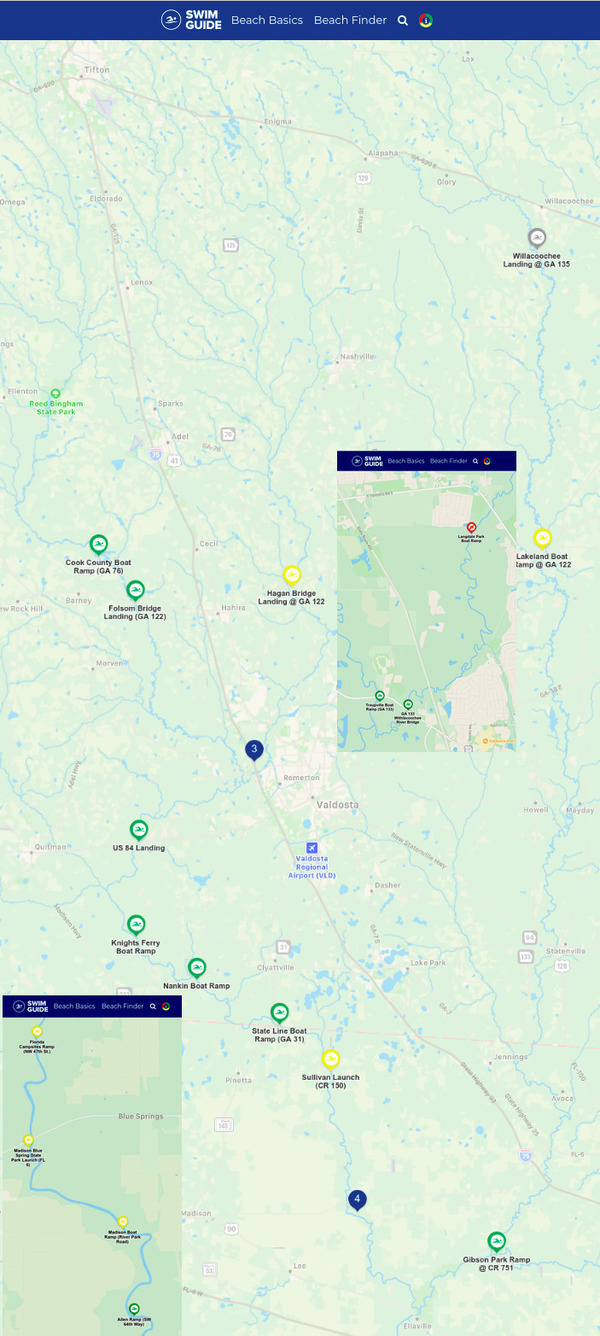 [Bad US 41, good downstream, Swim Guide 2021-08-12]