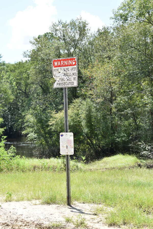 Signs, Nankin Boat Ramp, 2021-08-12