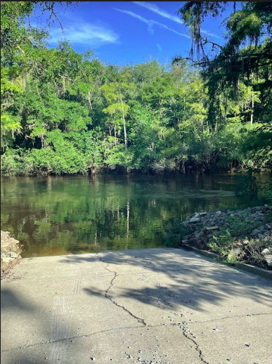 Troupville Boat Ramp, Little River 2021-08-19