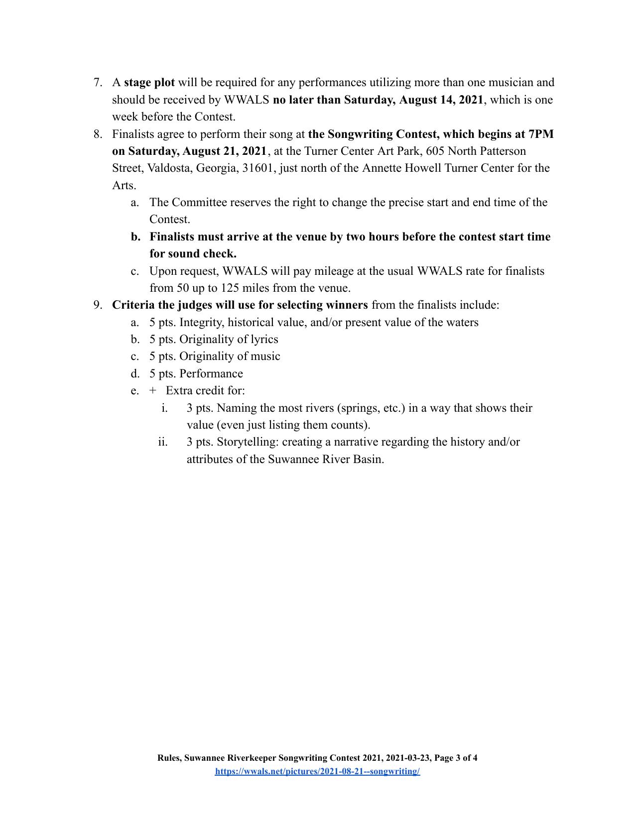 Rules Page 3 of 4