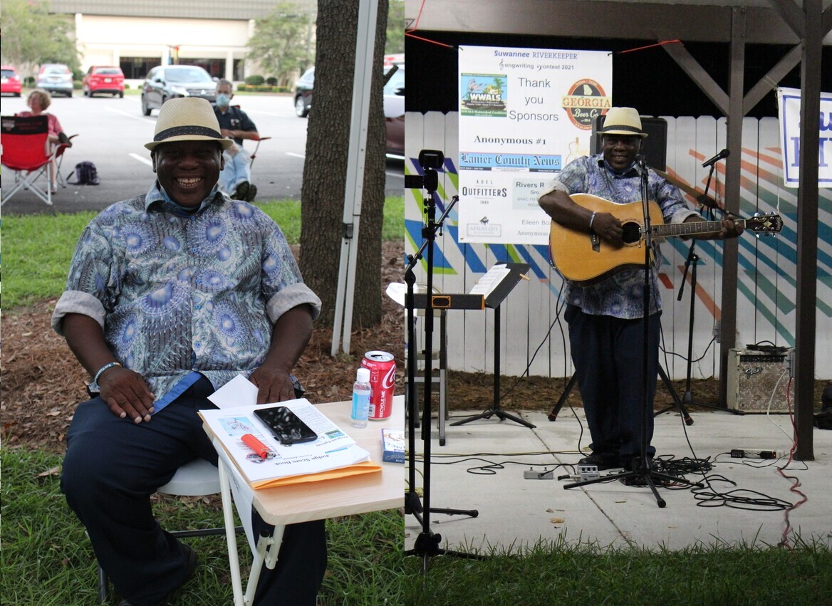 [J.J. Rolle: judge and performer; Photo: Angela Duncan]