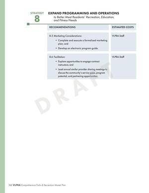 [STRATEGY 8 (3 of 3): EXPAND PROGRAMMING AND OPERATIONS]