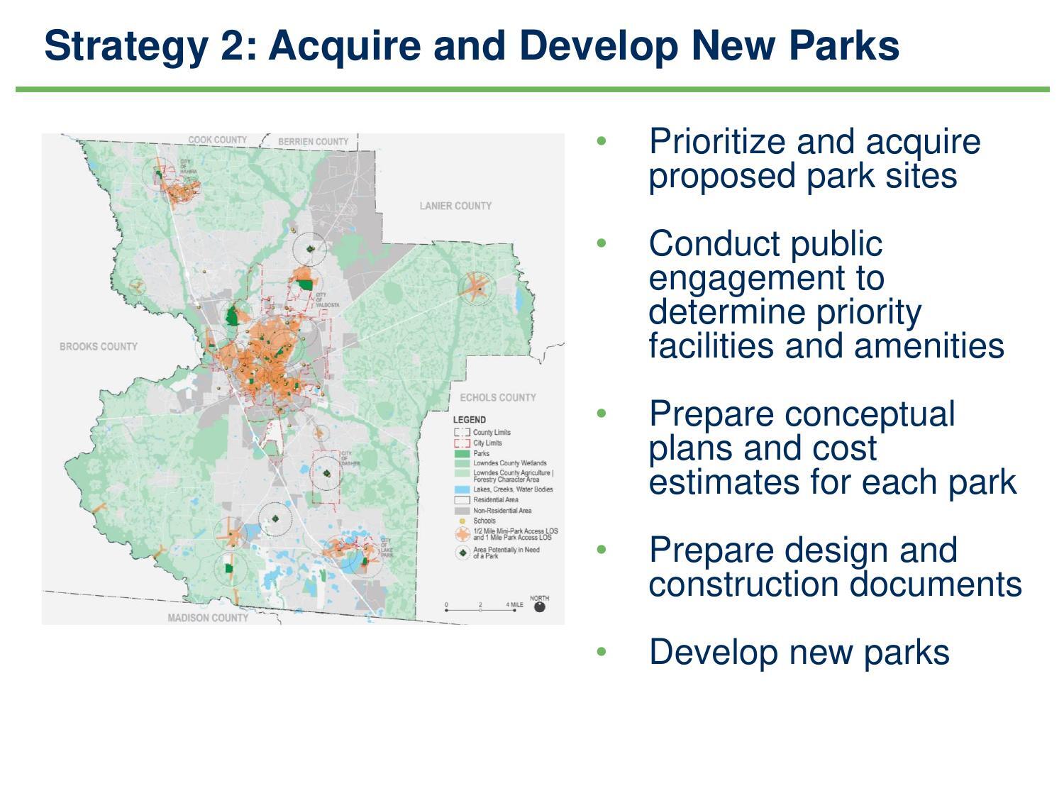 Strategy 2: Acquire and Develop New Parks