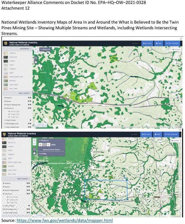 [Multiple Streams and Wetlands, including Wetlands Intersecting Streams]