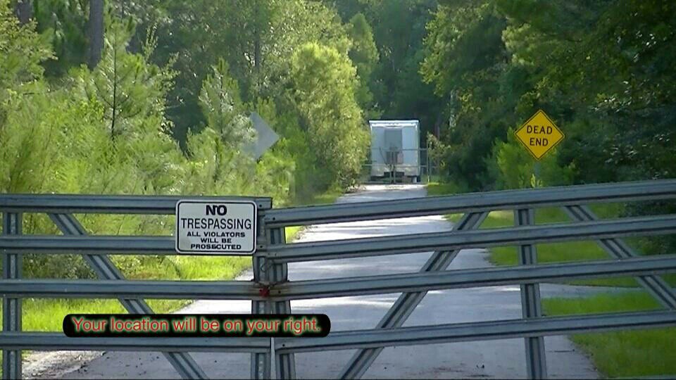 Lake Alapaha water treatment dead end (Photo: April Huntley)