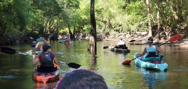 Withlacoochee River paddle to Sugar Creek, 2021