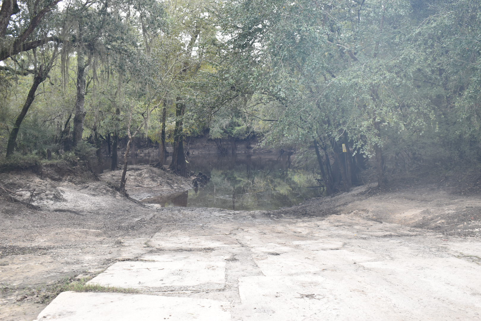 Knights Ferry Boat Ramp, Withlacoochee River @ 2021-10-07