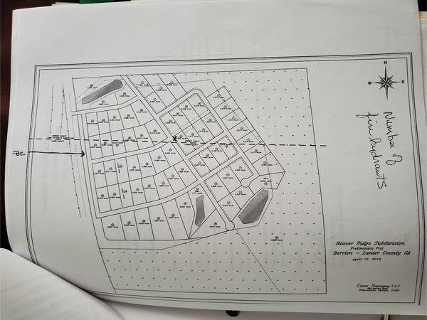 [Number of fire hydrants, Beaver Ridge Subdivision]