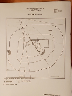 [0.25 Mile Radius Non ASTM Map]