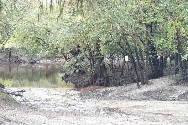 Knights Ferry Boat Ramp Water Level, Withlacoochee River @ 2021-10-28