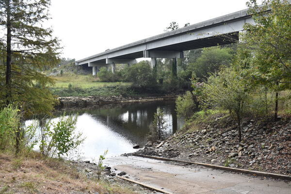 State Line Boat Ramp, Withlacoochee River @ GA 133 2021-10-28