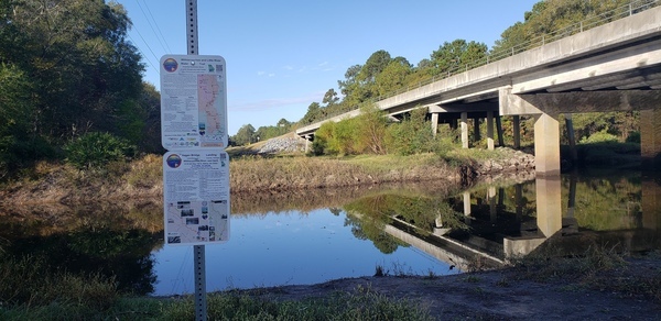 [Hagan Bridge Landing, Withlacoochee River @ GA 122 2021-11-11]