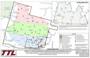 [SHEET 14: GROUNDWATER & SURFACE WATER MONITORING PLAN (2)]