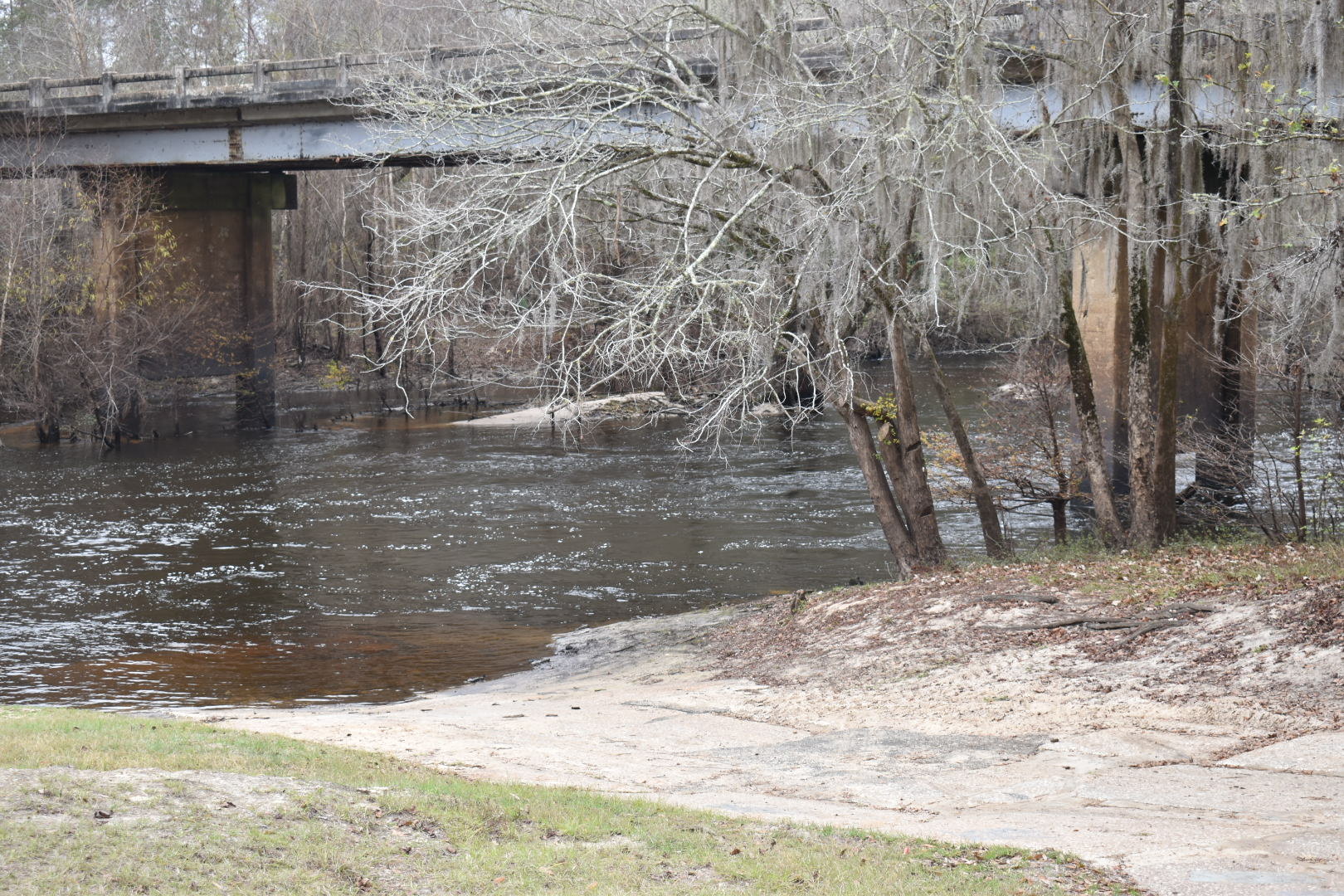 Nankin Boat Ramp, Withlacoochee River @ Clyattville-Nankin Road 2021-12-30