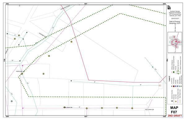 Quitman Sewer Mapbook Page 36