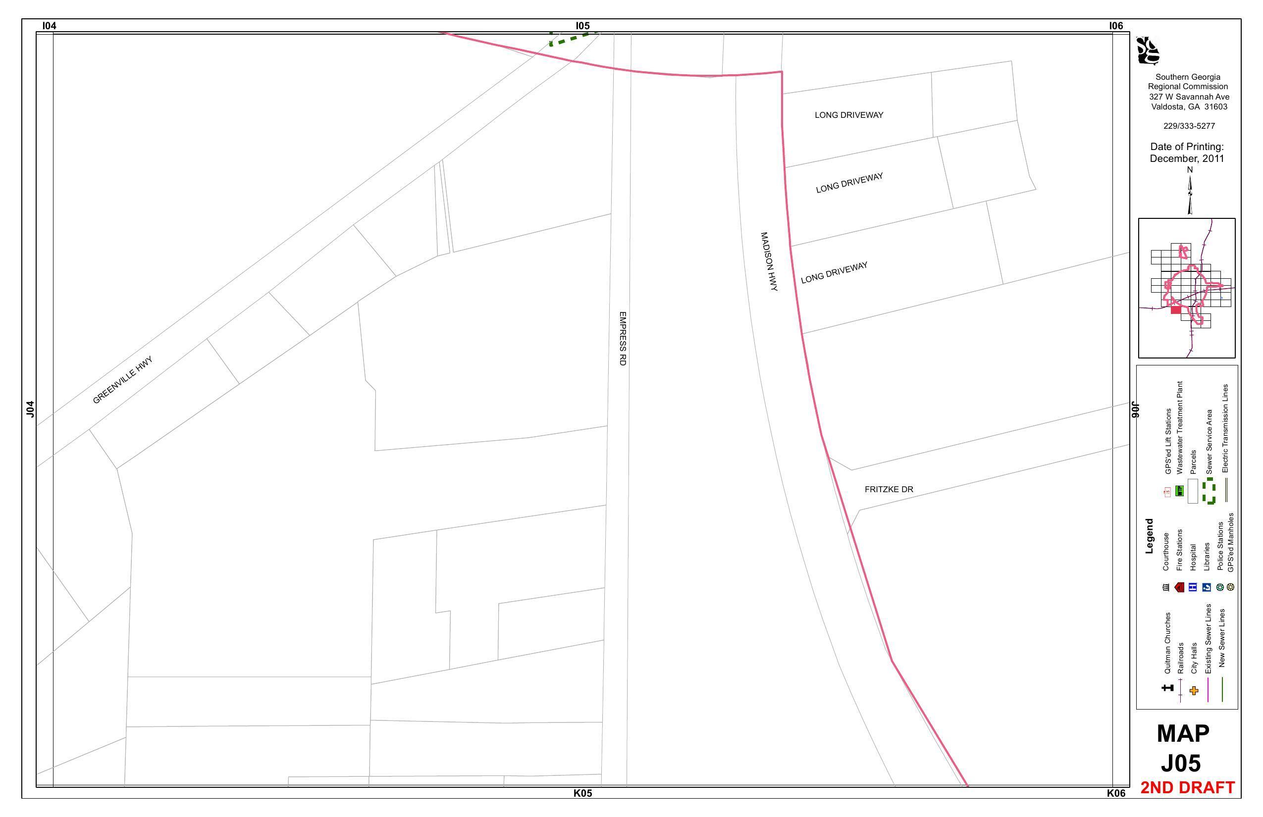 Quitman Sewer Mapbook Page 07