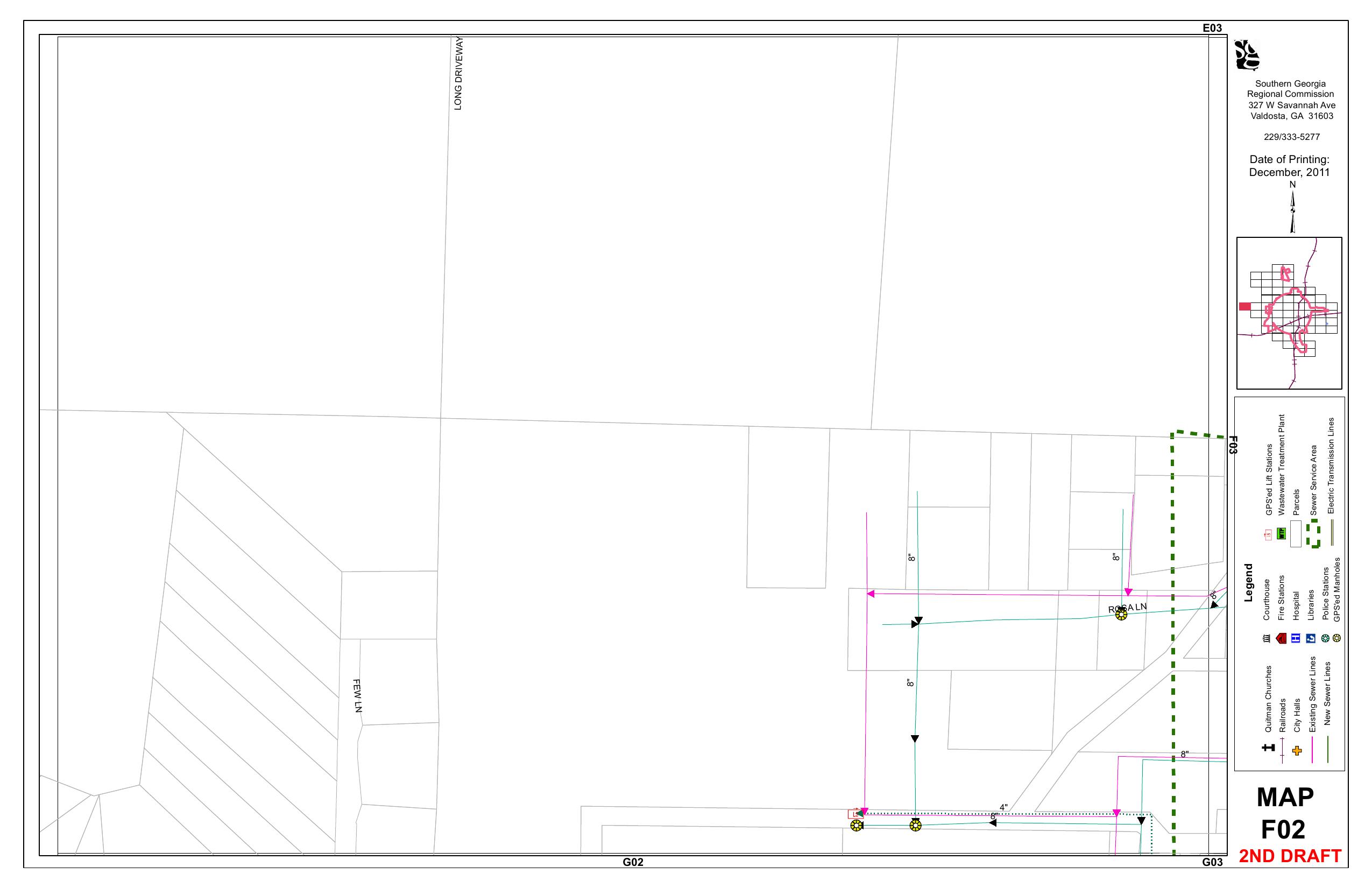 Quitman Sewer Mapbook Page 31