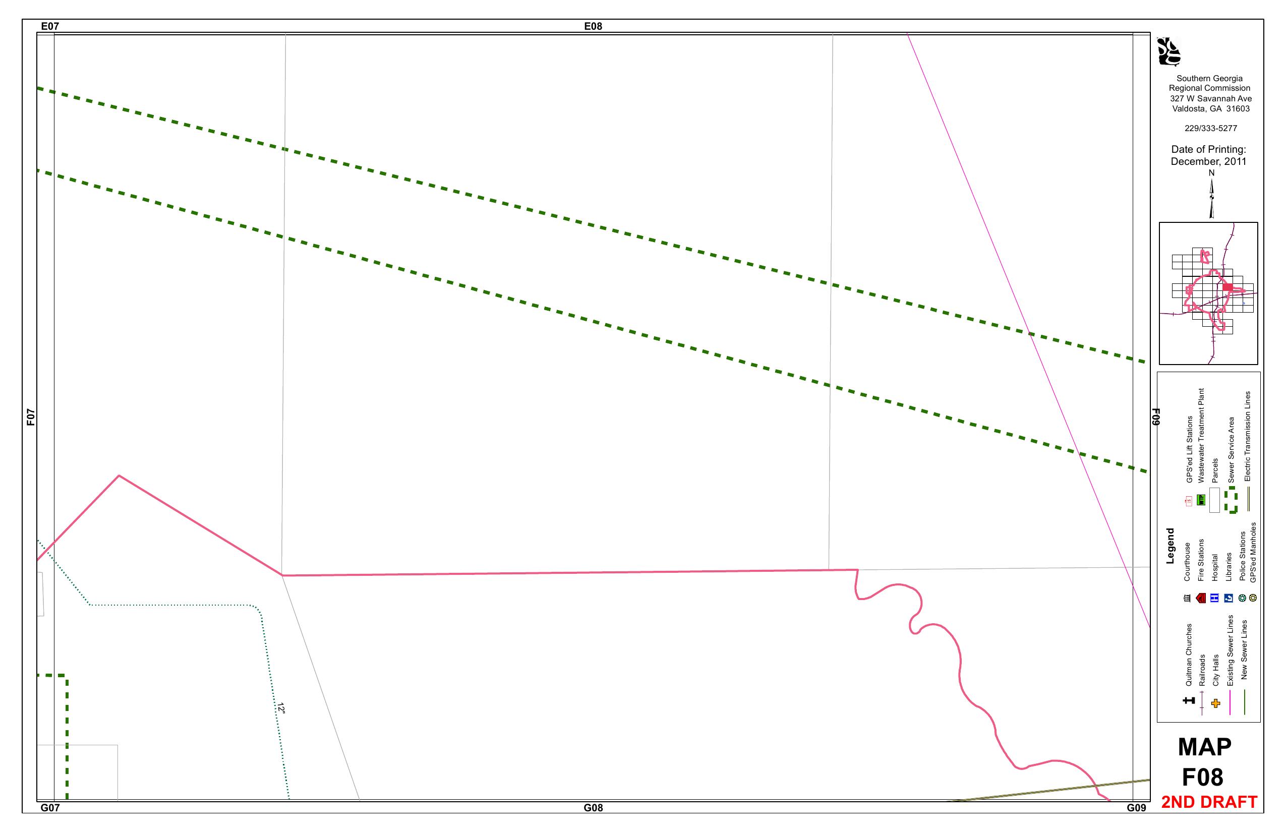 Quitman Sewer Mapbook Page 37