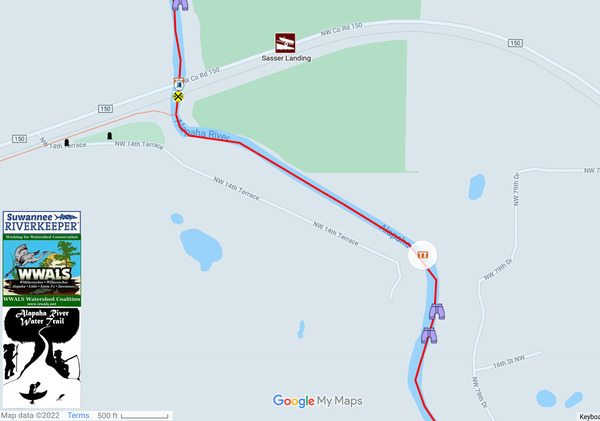 Jennings Bridge in WWALS ARWT map