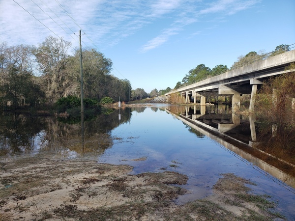 [Hagan Bridge Landing, Withlacoochee River @ GA 122 2022-01-06]