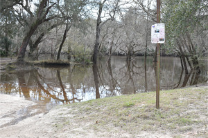 [Knights Ferry Boat Ramp Sign, Withlacoochee River 2022-01-20]