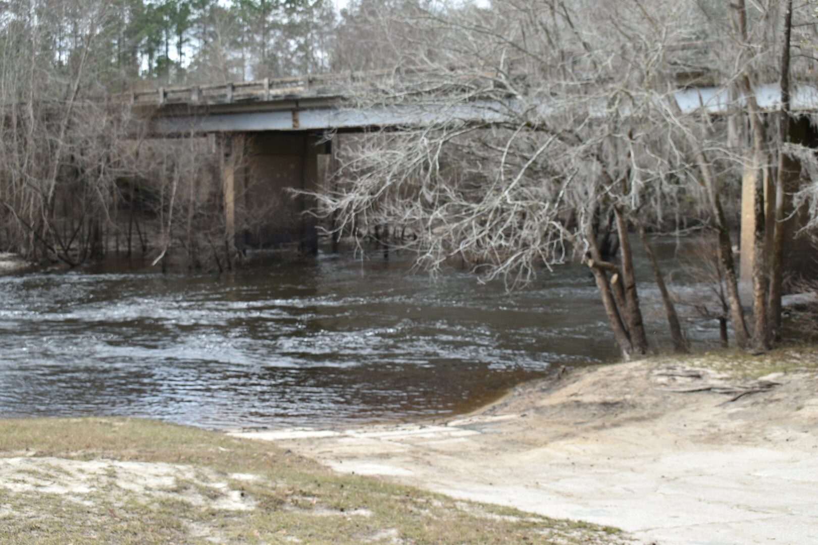 Nankin Boat Ramp, Withlacoochee River @ Clyattville-Nankin Road 2022-02-03