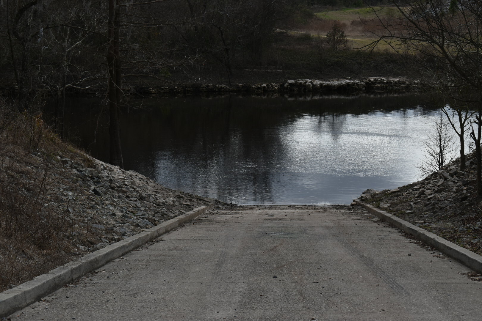 State Line Boat Ramp, Withlacoochee River @ GA 133 2022-02-03