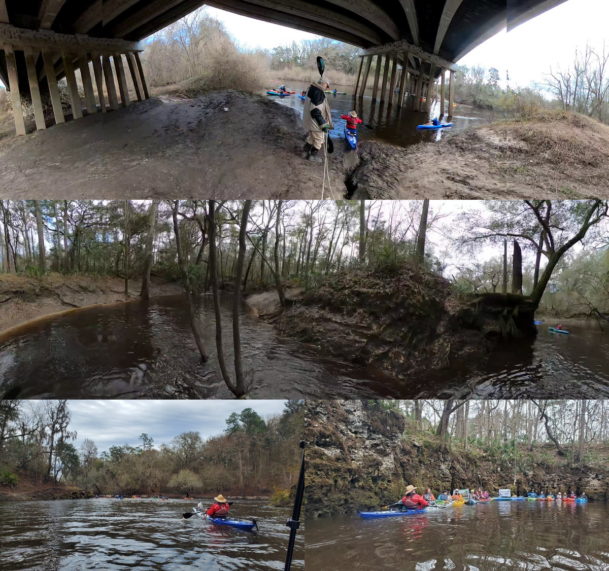 US 41 Bridge, Little Alapaha River, Suwannee River, Alapaha River Rise