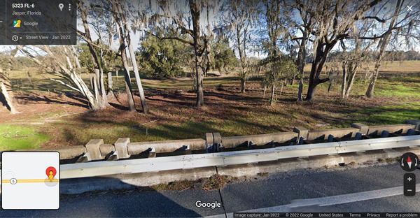 Little Alapaha River north from FL-6 Bridge