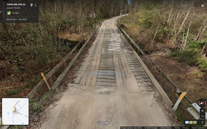 [NW 25th Drive Bridge, Little Alapaha River; Photo: Google Streetview]