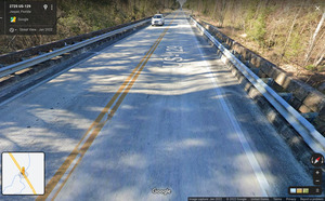 [US 129 Bridge, Little Alapaha River; Photo: Google Streetview]