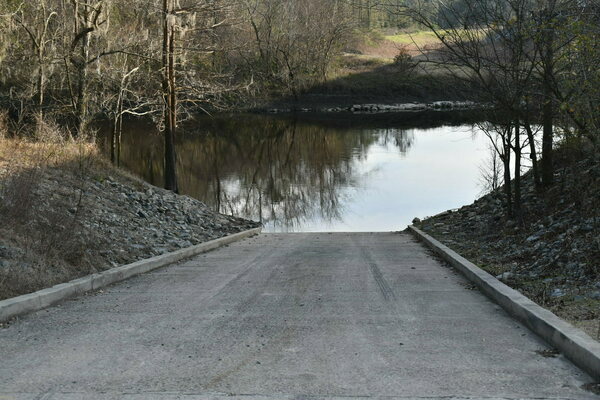 [State Line Boat Ramp, Withlacoochee River @ GA 133 2022-02-10]