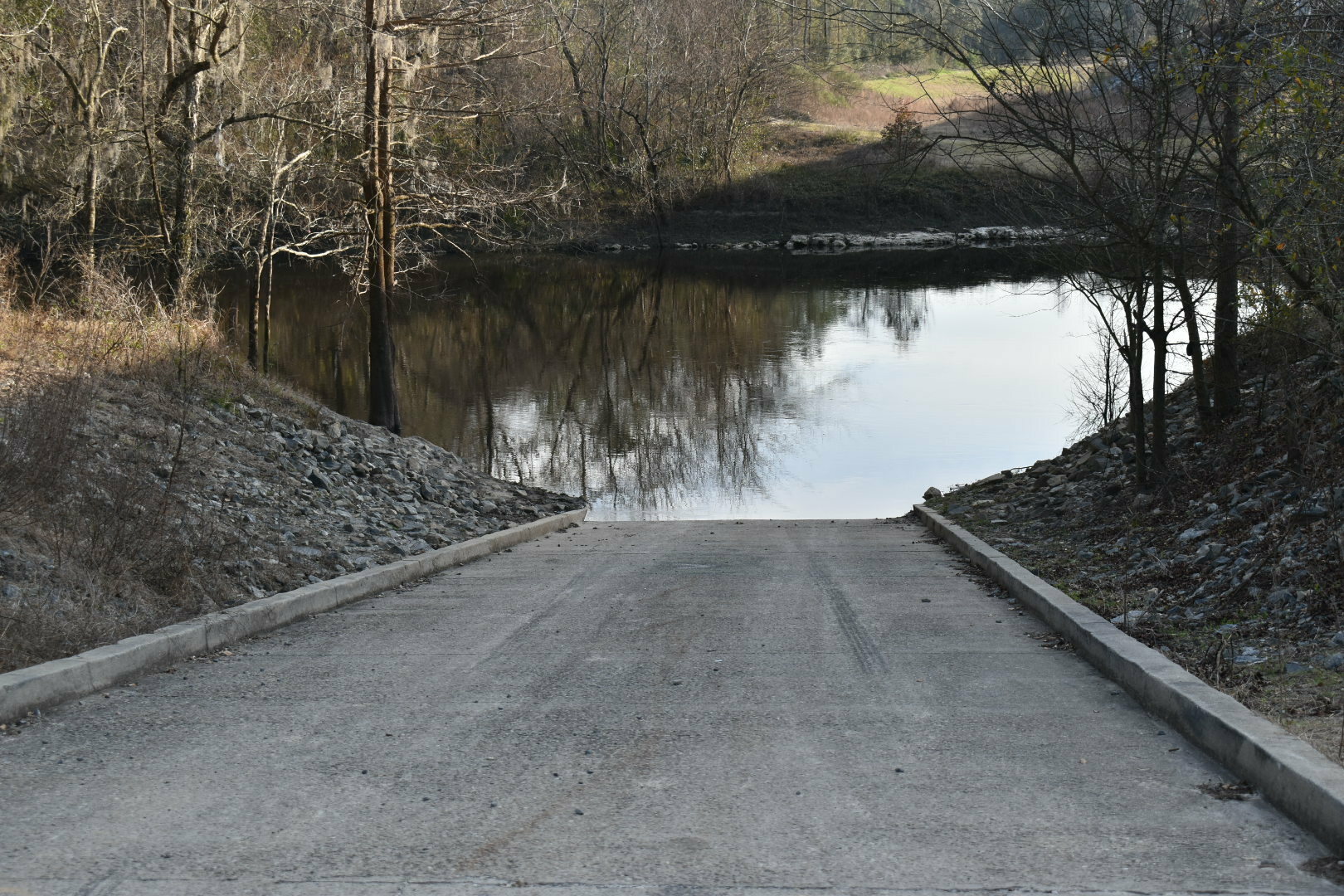 State Line Boat Ramp, Withlacoochee River @ GA 133 2022-02-10