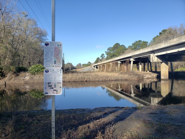 [Hagan Bridge Landing, Withlacoochee River @ GA 122 2022-02-17]