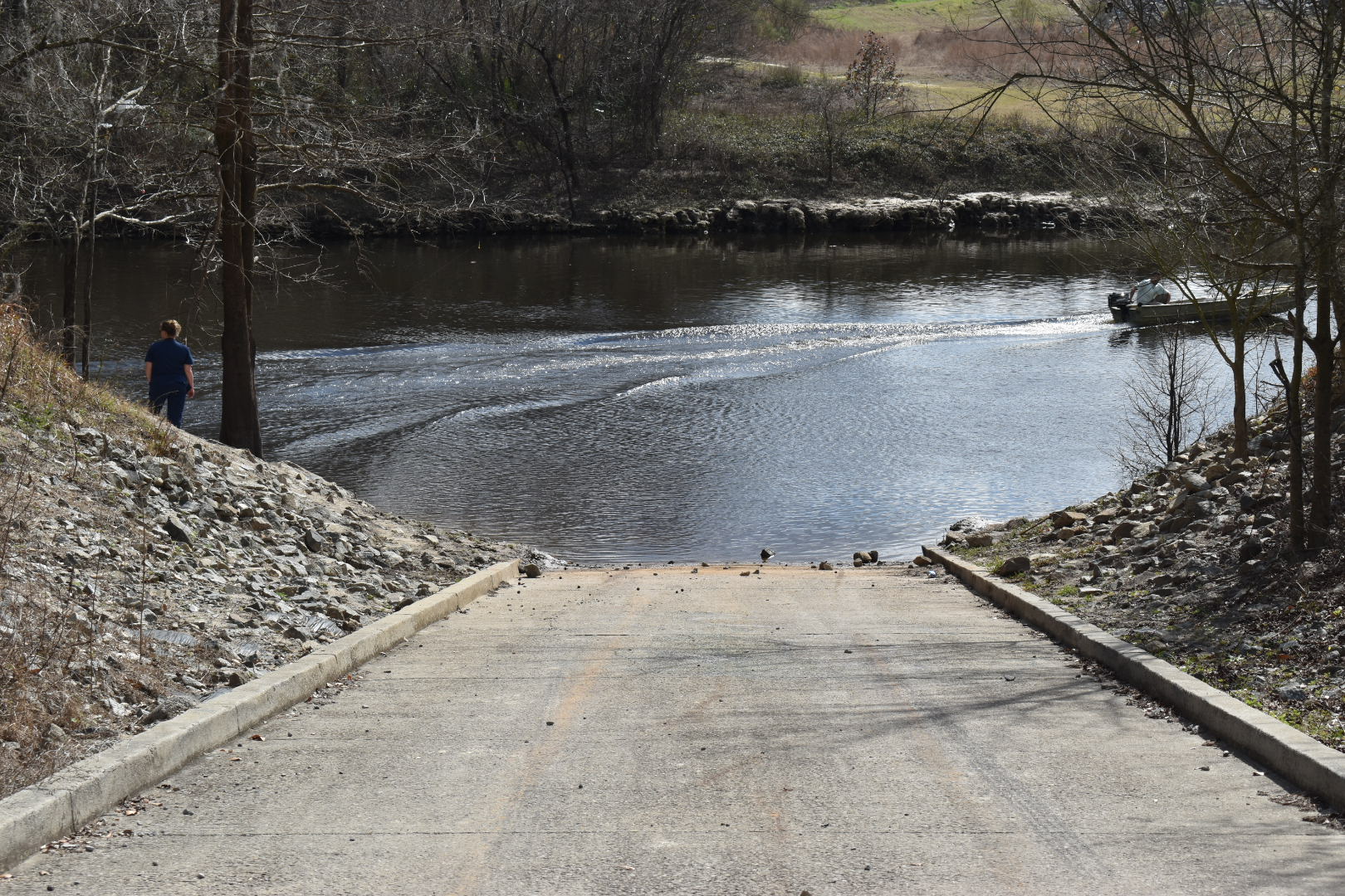 State Line Boat Ramp, Withlacoochee River @ GA 133 2022-02-17