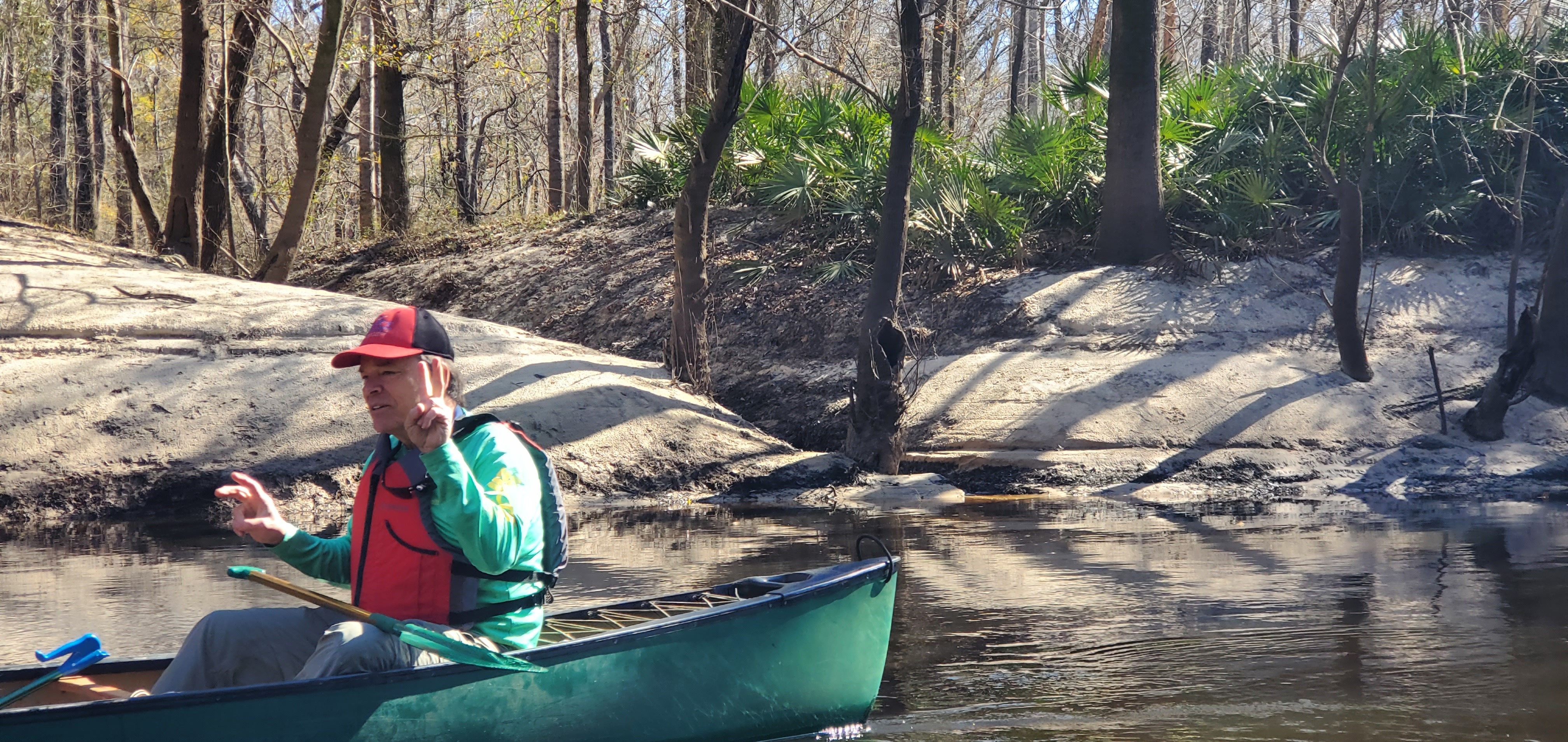 Paddler-approved WWTP outfall, 11:14:28, 30.8391114, -83.3627424