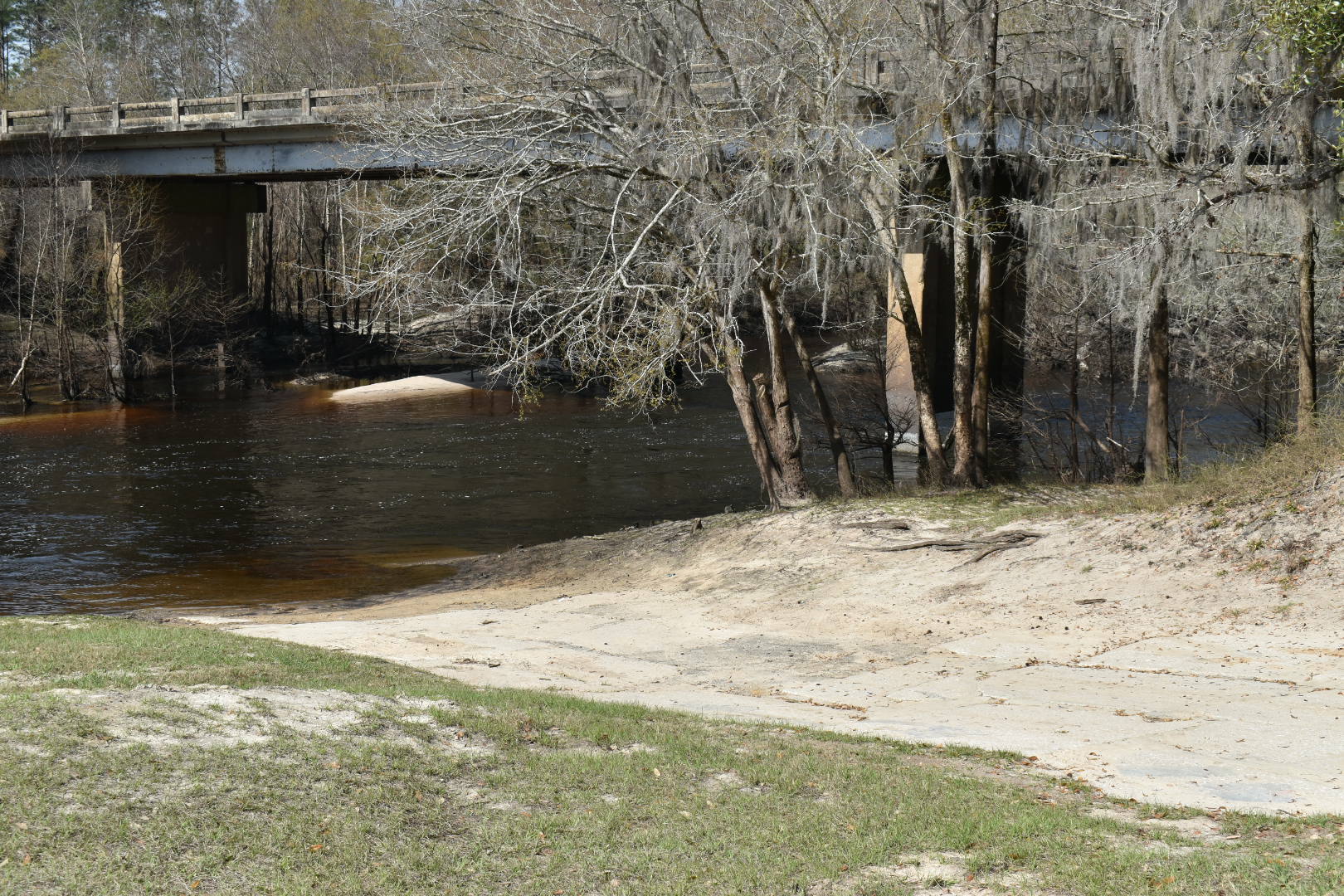 Nankin Boat Ramp, Withlacoochee River @ Clyattville-Nankin Road 2022-03-03