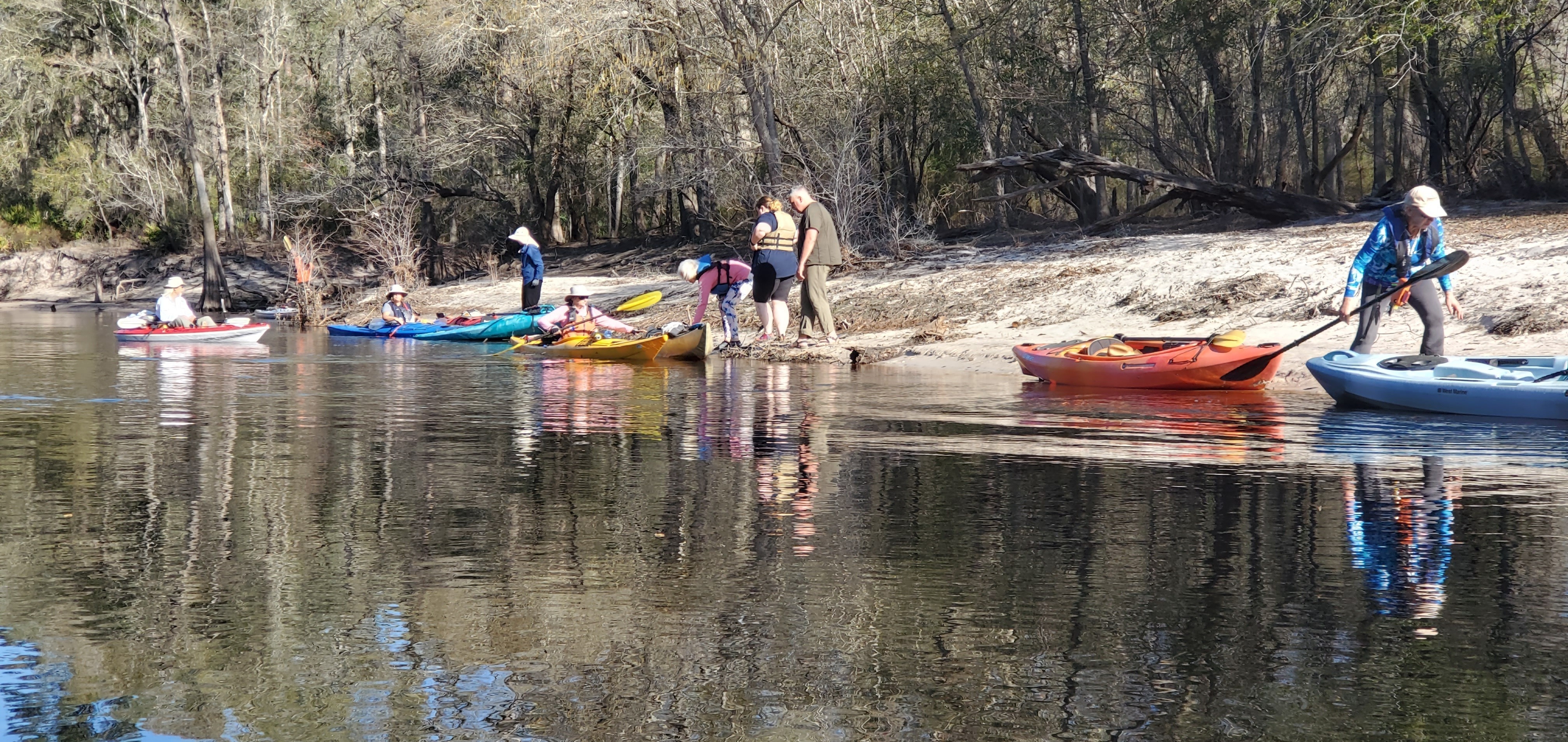 Some paddling, some starting, 09:11:32, 30.6004784, -82.6838240