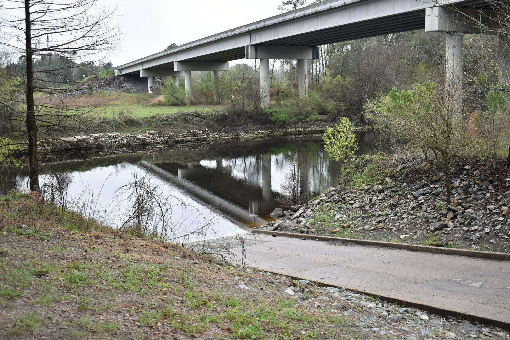 State Line Boat Ramp, Withlacoochee River @ GA 133 2022-03-10