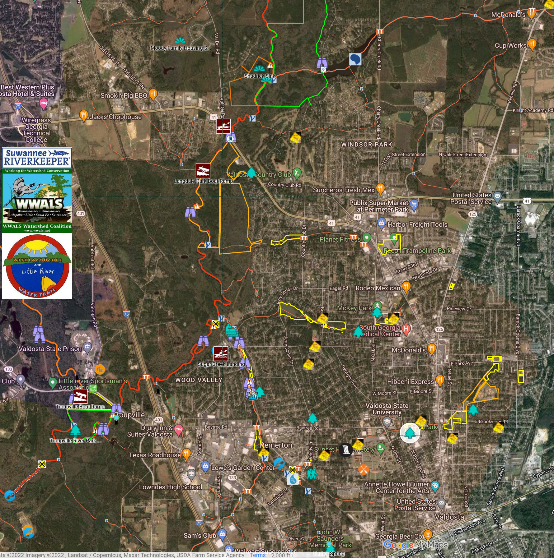 Map: Drexel Park in WLRWT