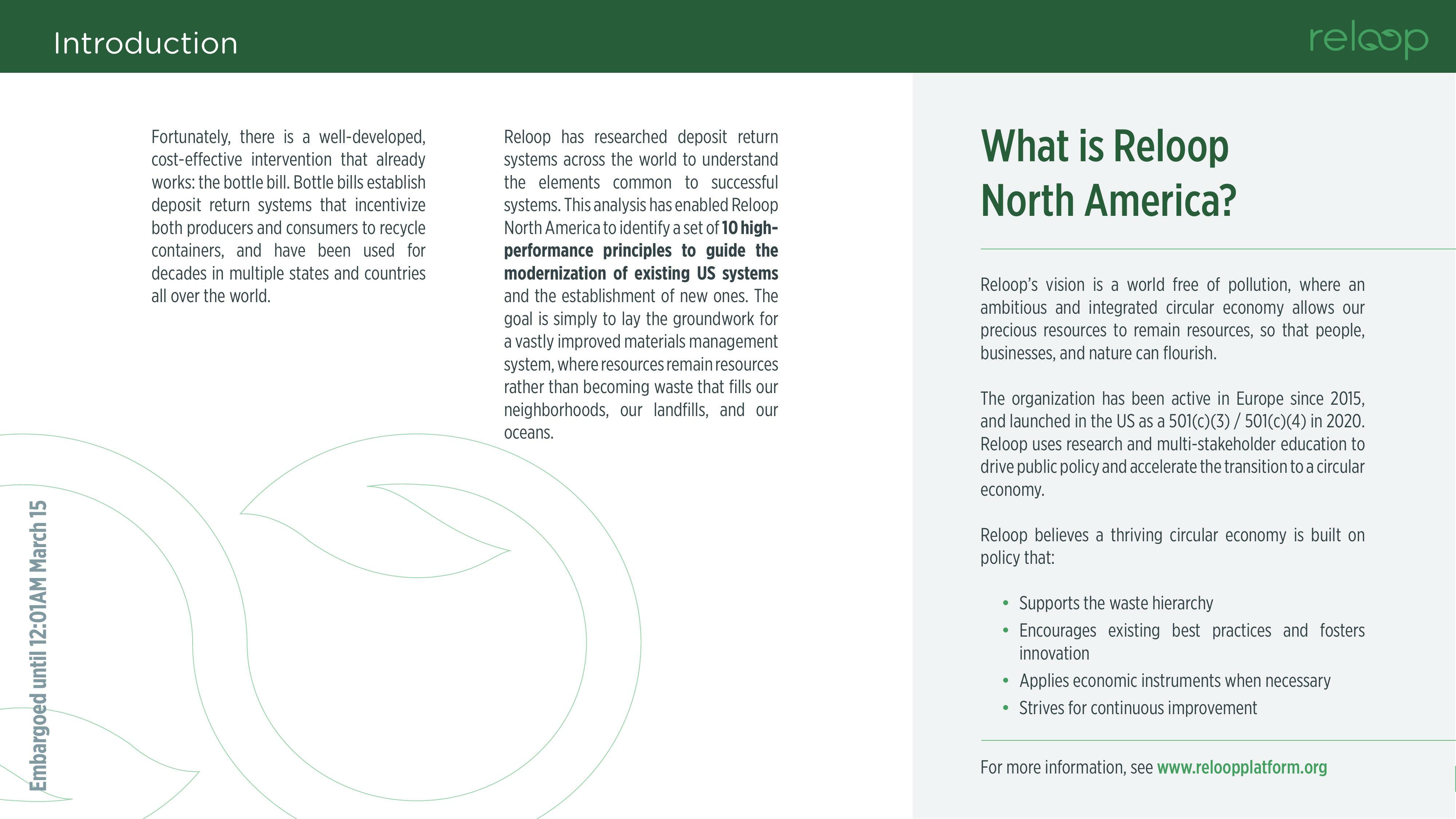 What is Reloop North America?