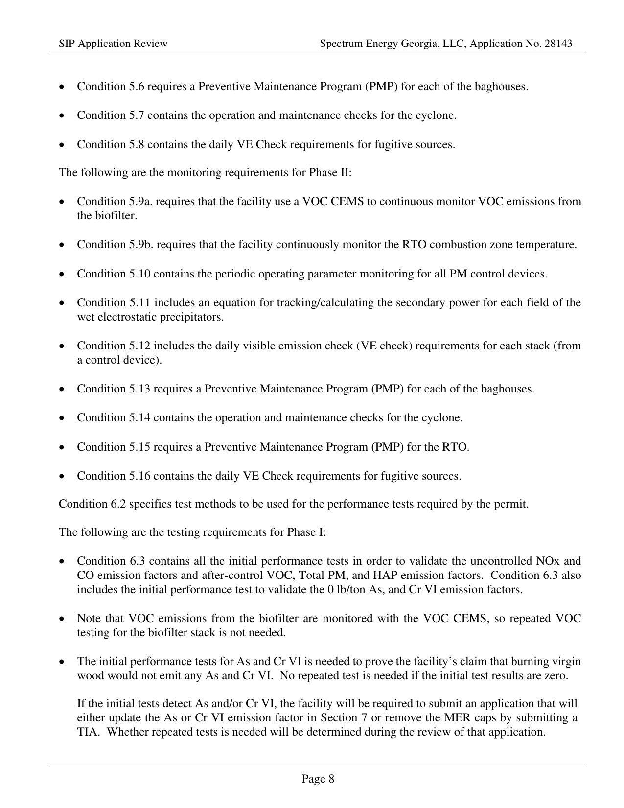 Condition 5.9a. requires that the facility use a VOC CEMS to continuous monitor VOC emissions from