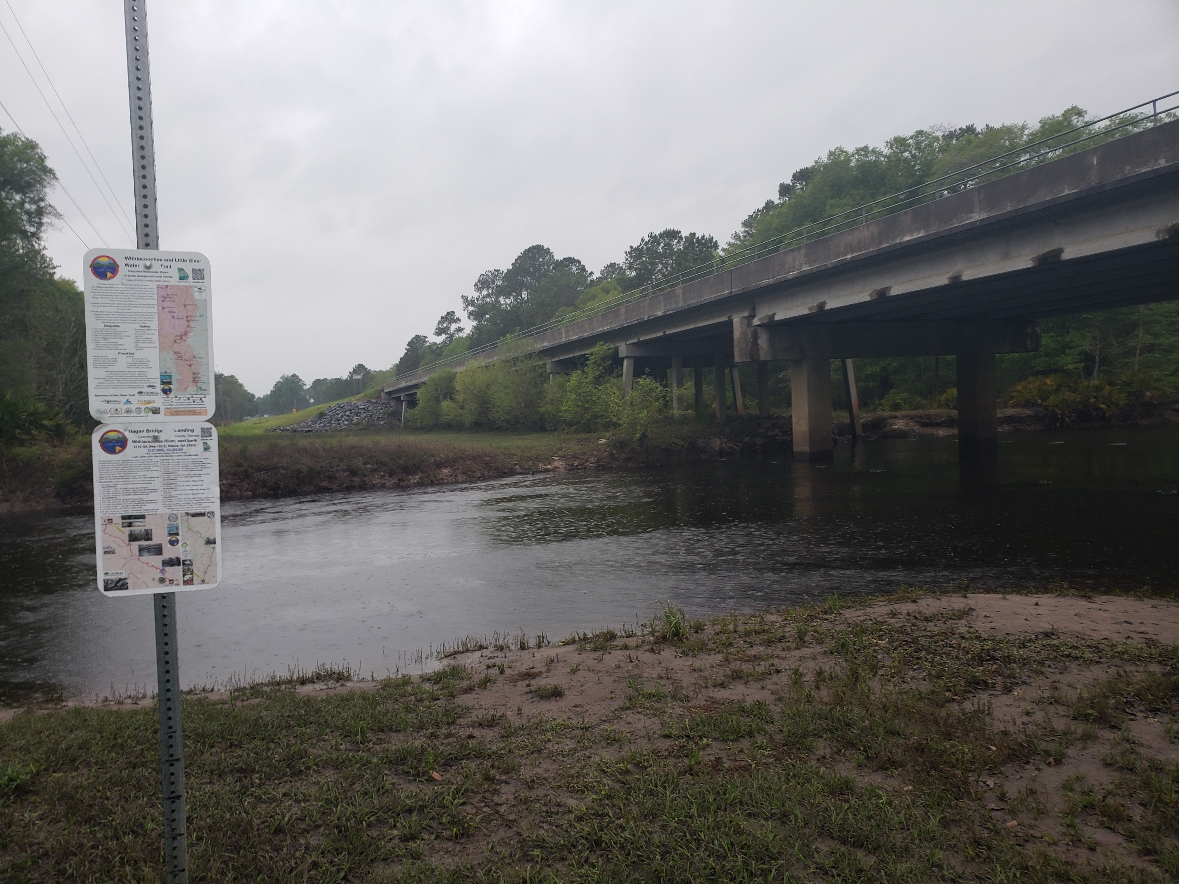 Hagan Bridge Landing, Withlacoochee River @ GA 122 2003-20-22