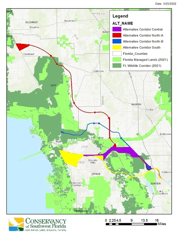 [Toll Road Routes by Conservancy of Southwest Florida]