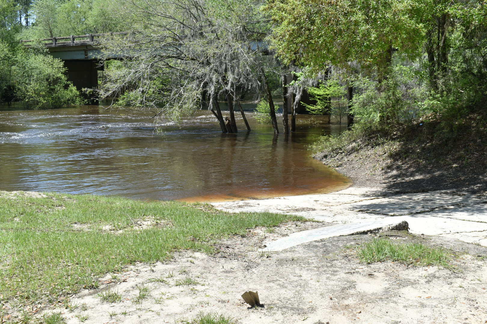 Nankin Boat Ramp, Withlacoochee River @ Clyattville-Nankin Road 2022-04-07